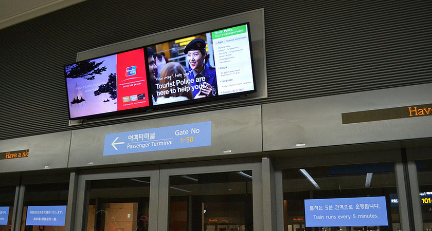 Commercial advertising led display solutions