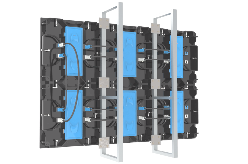 Stage rental led display, support structure