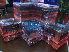 P6 Outdoor full color alien screen.